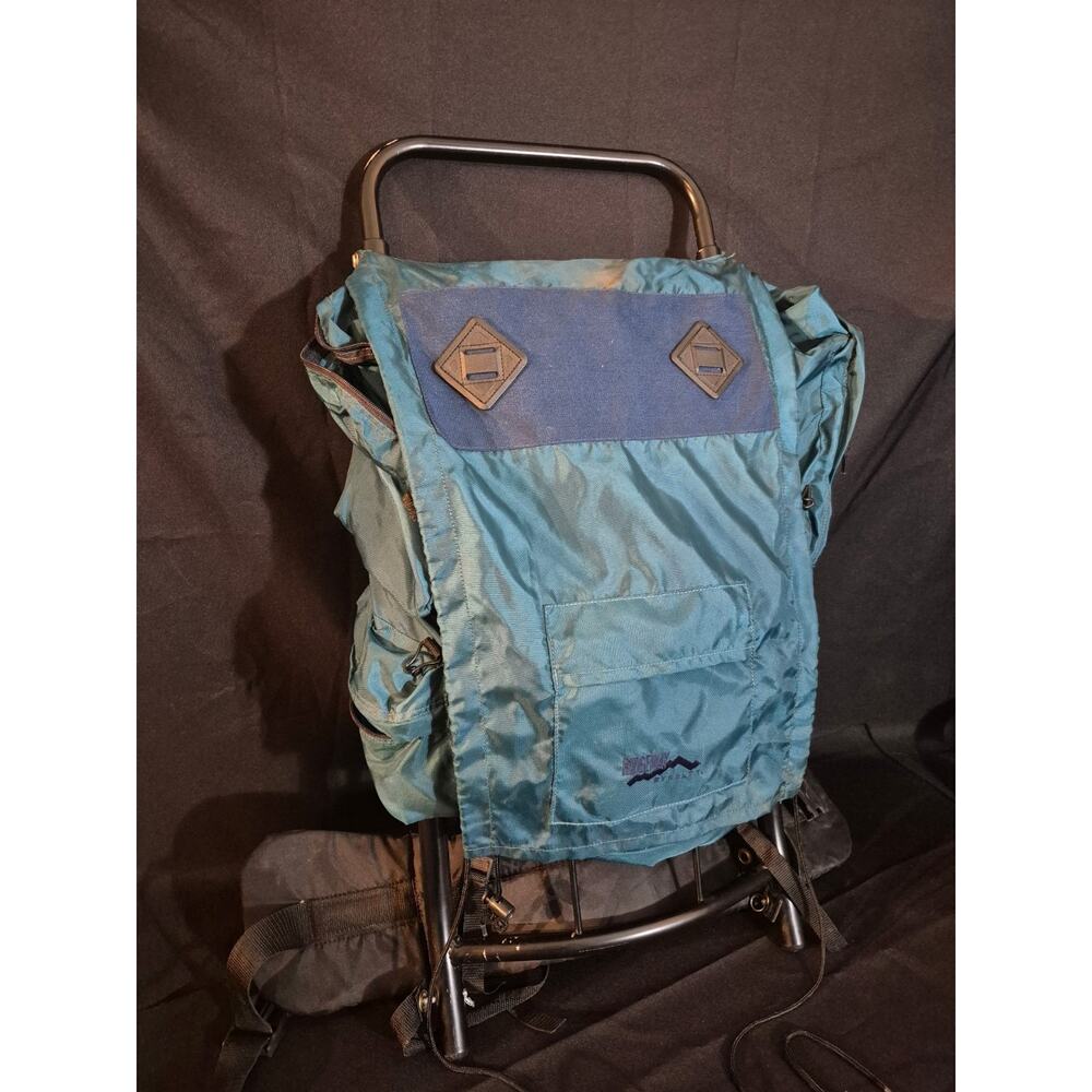 Kelty Ridgeway Blue External Frame Adjustable Bac… - image 2